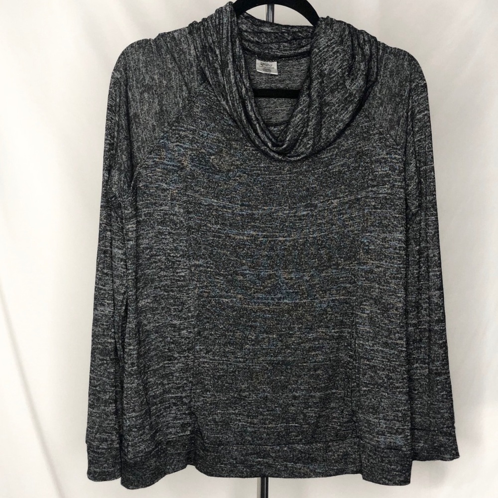 Hello mellow cowl neck sweater large